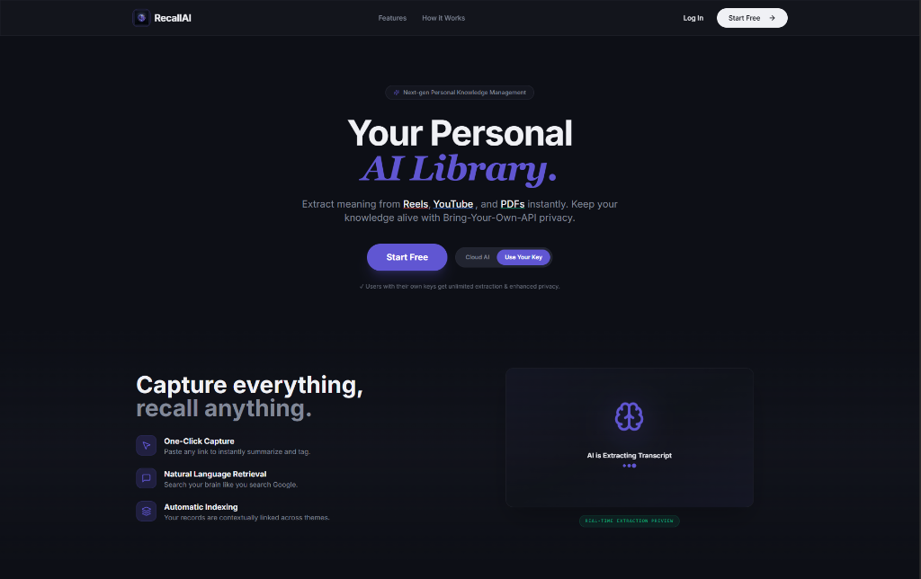 RecallAI Vault