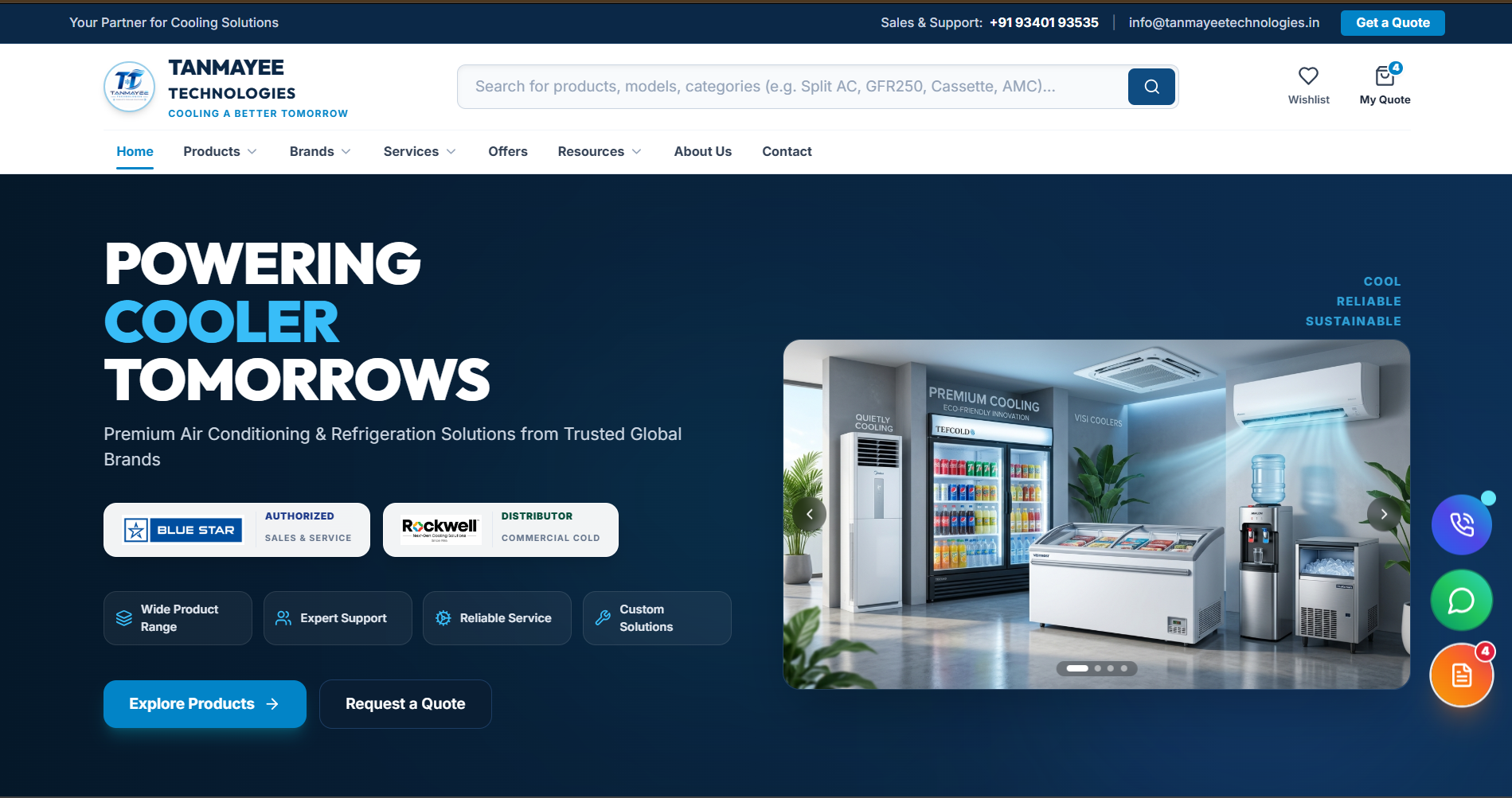 Tanmayee Technologies Corporate Portal